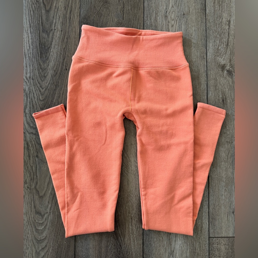 Fabletics Lucy Seamless Lounge Legging, Tuscany Clay, XS